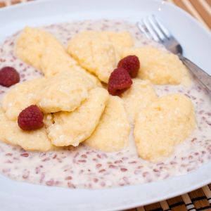 kluski z kaszy manny