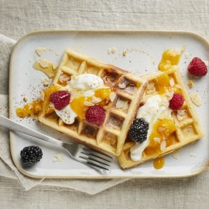 Gofry chrupiące - przepis