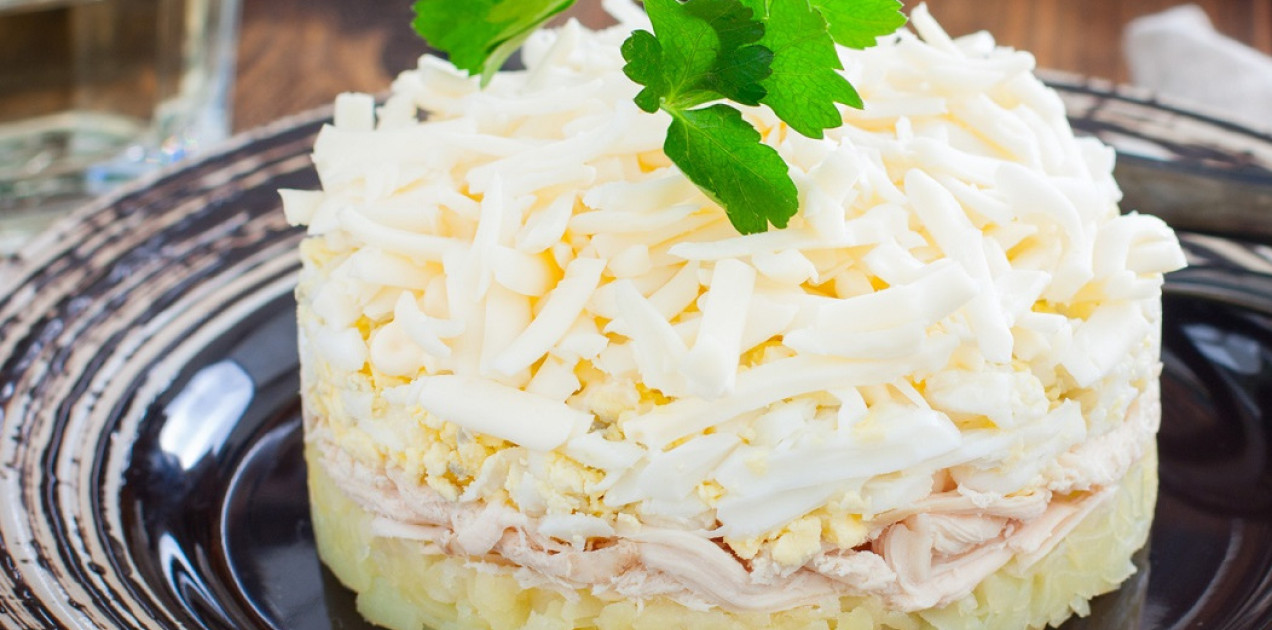 Sałatka łabędzi puch