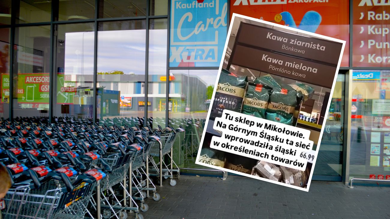 Kaufland wprowadza śląską godkę w sklepach: nudle, wuszt i bombony na półkach